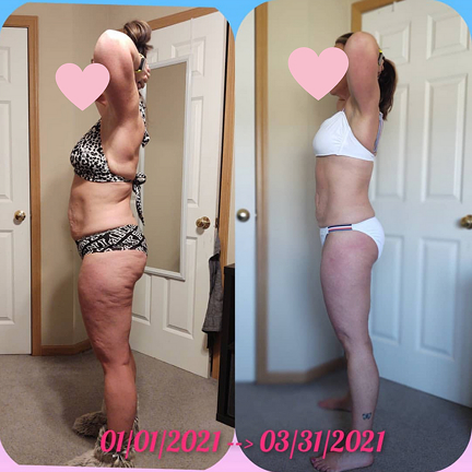 Testimonial of Callie.