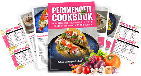 PeriMenoFit Cookbook and Eating Guide.